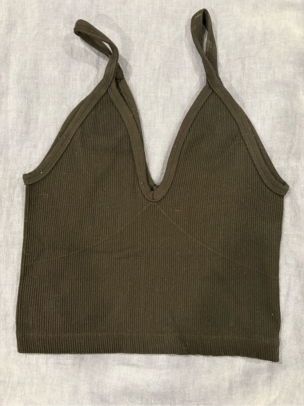 FP Movement by Free People Ribbed V-Neck Cropped Tank - Picture 2 of 3